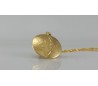 שרשרת גולדפילד זהב 24 קראט מעוצבת מהסמל של מודיעין