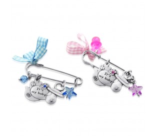 Pin Stroller Baby,design hamsa