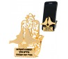 Stand Hamsa and pair of doves