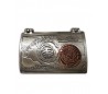 Business card Case with Antique Coin