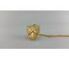 שרשרת גולדפילד זהב 24 קראט מעוצבת מהסמל של תותחנים 