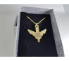 שרשרת גולדפילד זהב  24 קראט מעוצבת מהסמל של ימ"ס 
