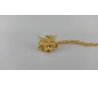 שרשרת גולדפילד זהב 24 קראט מעוצבת מהסמל של צמה 