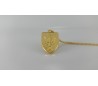 שרשרת גולדפילד זהב 24 קראט מעוצבת מהסמל של הנדסה קרבית