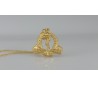 שרשרת גולדפילד זהב 24 קראט מעוצבת מהסמל של חיל הרפואה