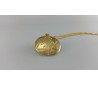 שרשרת גולדפילד זהב 24 קראט מעוצבת מהסמל של מודיעין